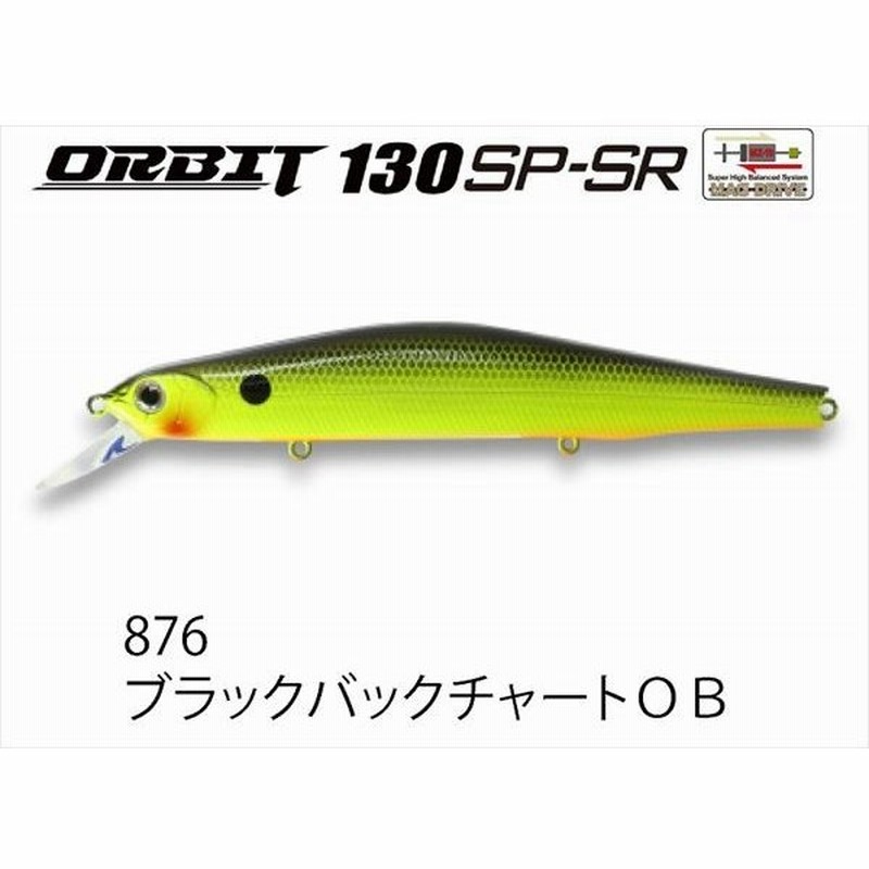 ジップベイツ オルビット130sp Sr 876 ブラックバックチャート バスルアー 通販 Lineポイント最大0 5 Get Lineショッピング