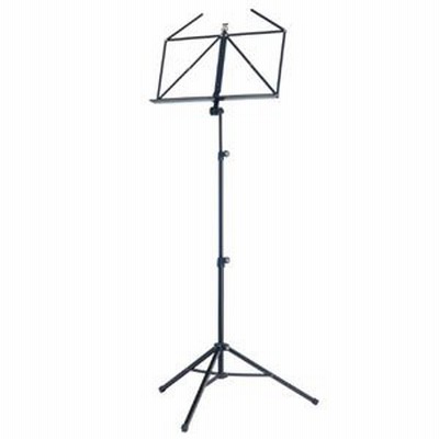 【3/31（金）に出荷予定】K&M 譜面台 10065BK ブラック ソフトケース付