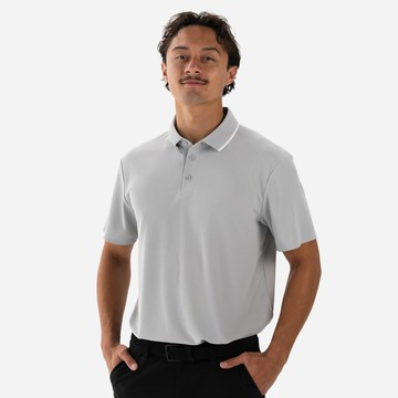 Performance Piqué Polo 淺灰