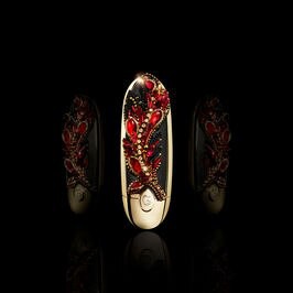非凡作品 ⋅ 紅寶之吻高訂唇膏華光彩羽限定版 ⋅ GUERLAIN