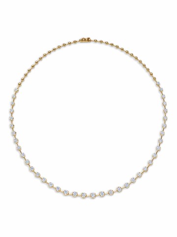 KWIAT - 18kt yellow gold Starry Night Partway diamond necklace - women - 18kt Yellow Gold - One Size