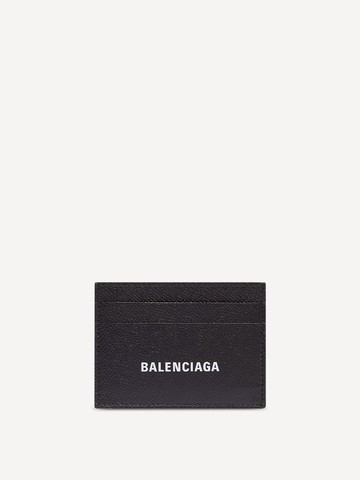 Balenciaga Leather Logo Card Holder