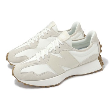 New Balance 休閒鞋 327 女鞋 月亮灰 灰狼 麂皮 拼接 復古 NB WS327AN-B