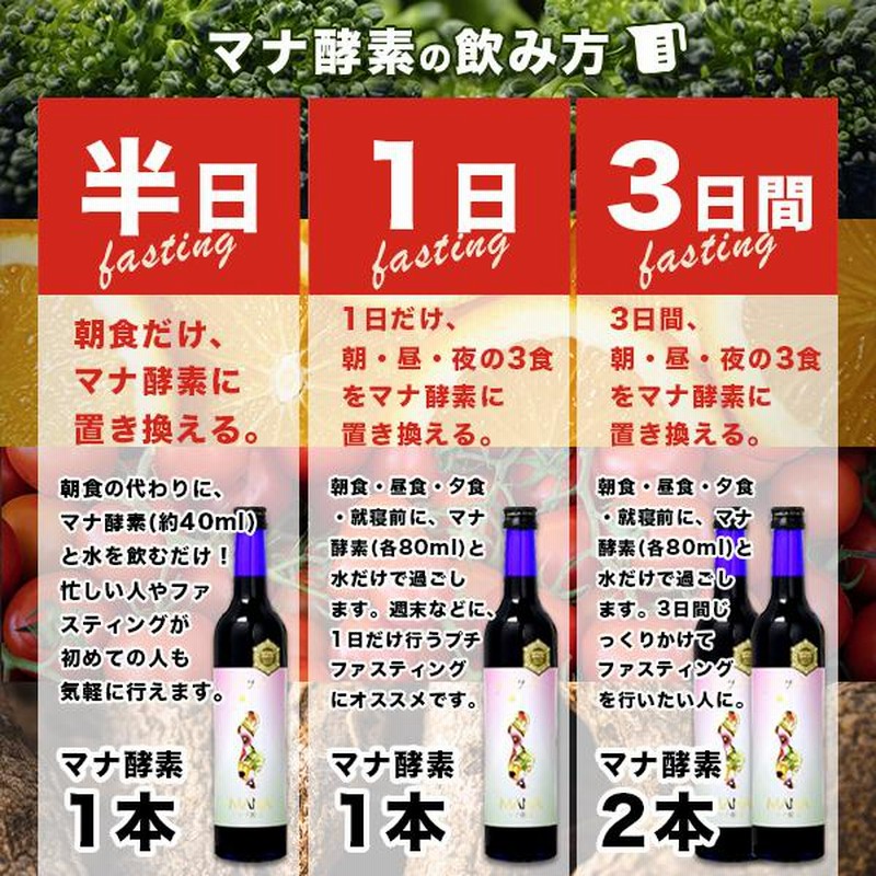 マナ酵素 ファスティングライフ MANA酵素 プログラム付き 酵素飲料 ...