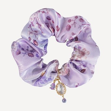 若紫櫻花圖騰甜甜髮圈