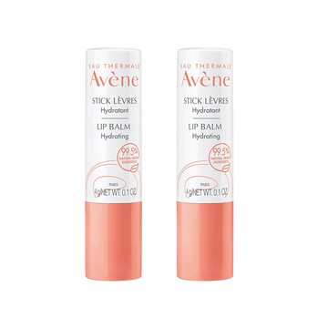 avene雅漾 活泉舒護極嫩護唇膏4g(2入組)