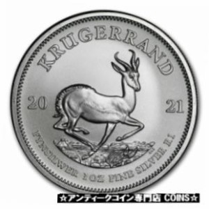 アンティークコイン 2021 South Africa 1 oz Silver Krugerrand BU