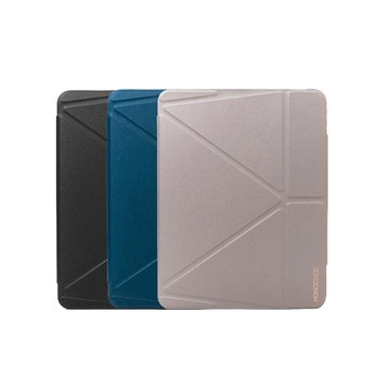 MONOCOZZI iPad Air 13(2024-2025)/Pro 12.9吋透明背板皮革保護套
