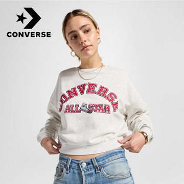 【Converse官方旗艦店】長袖T恤_女性_10026777-A03