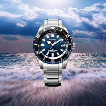 CITIZEN 星辰錶 PROMASTER 1977 征服 潛水復刻抗磁 鈦金屬錶 機械錶 男錶-NB6026-56L