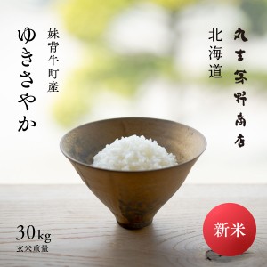 新米 産地限定 ゆきさやか 30kg 北海道産 玄米 白米 令和5年産 真空パックに変更可 送料無料