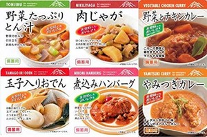 非常食おかずお試しセット 東和食彩 備蓄用惣菜6種