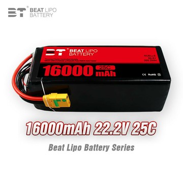 電池 鋰電池倍特植保無人機電池系列16000/6S/22.2V/25C航模專用電池