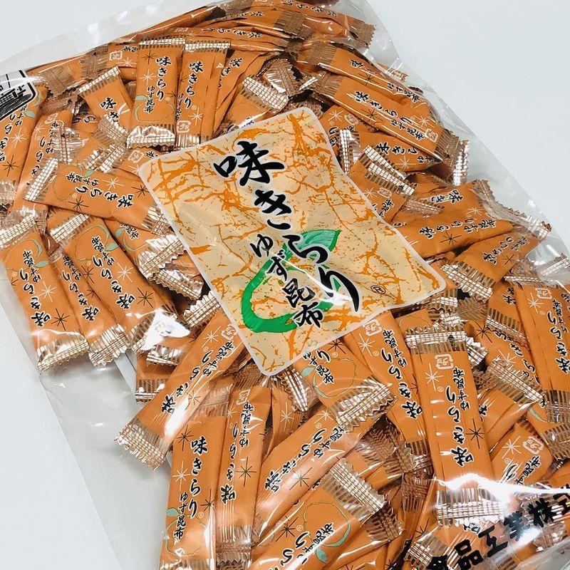 味きらり ゆず昆布 １ｋｇ（５００ｇ×２袋）業務用