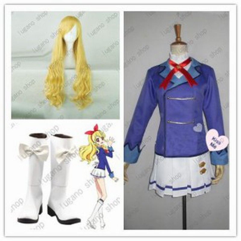 アイカツ アイドルカツドウ 星宮いちご 風 衣装 ウイッグ 靴フルセット コスプレ衣装 完全オーダメイドも対応可能 K4167 通販 Lineポイント最大1 0 Get Lineショッピング