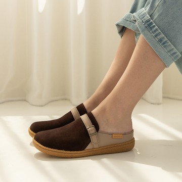 僅剩36號。3M防潑水 和菓子穆勒鞋-銅鑼燒。Bubble Nara波波娜拉 NAD64-A104