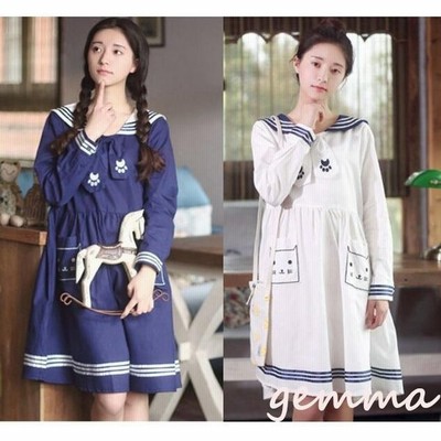 セーラー襟ワンピースの通販 861件の検索結果 Lineショッピング