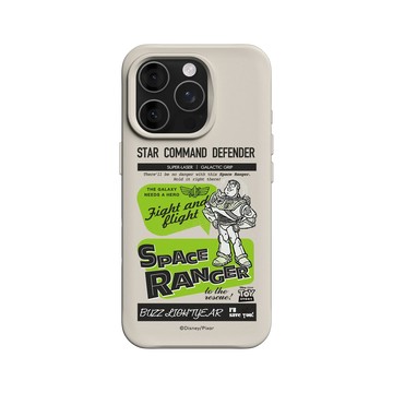 iPhone 16 Pro SolidX 貝殼灰 - 迪士尼-玩具總動員 Toy Story - 巴斯光年-美式風格
