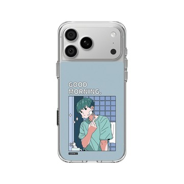 iPhone 18 Pro Max Clear Case（相機按鈕） 透明 - 子凡 Zzifan_z - 早安男孩