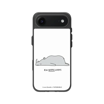 iPhone Air Clear (相機按鈕) 酷墨灰 - ilovedoodle (Lim Heng Swee) - Rhinopeceros 犀牛
