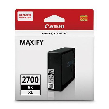 佳能Canon原廠墨水匣/PGI-2700XL BK/黑色