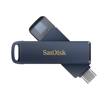 【SanDisk】Phone Drive 256G 旋轉 OTG USB 3.2 蘋果 Type-C 隨身碟