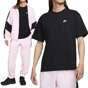 Nike AS M NSW Tee Club Max 男款 黑色 運動 休閒 短袖 FV0376-010