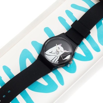 【HYDRA】Ripndip Lord Nermal Watch 手錶 中指貓 口袋貓 黑 粉紅 禮物盒【RNP032】