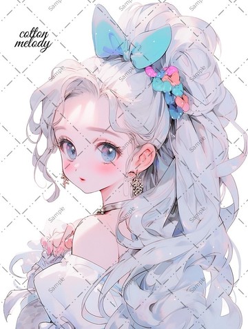 原廠貼紙 no.390A 人物貼紙 原創貼紙 人物貼紙 少女貼紙 原創人物貼紙