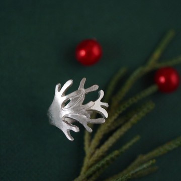 鹿角蕨耳骨夾 無痛免耳洞不穿孔 免費禮物包裝