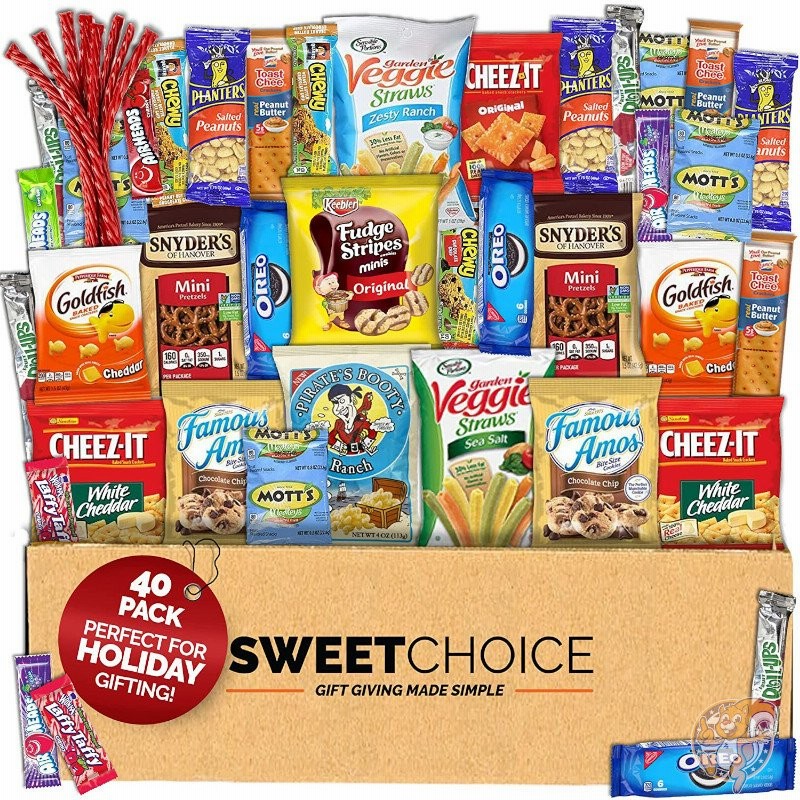 アメリカお菓子まとめ買い Sweet Choice Giftbaskets スナック バラエティ クッキー チップス キャンディ 40個入 個包装お菓子詰め合わせ 送料無料 通販 Lineポイント最大0 5 Get Lineショッピング