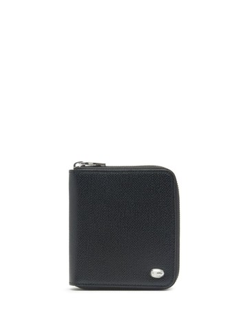 Diesel - zip-fastening leather wallet - men - Calf Leather - One Size - Black