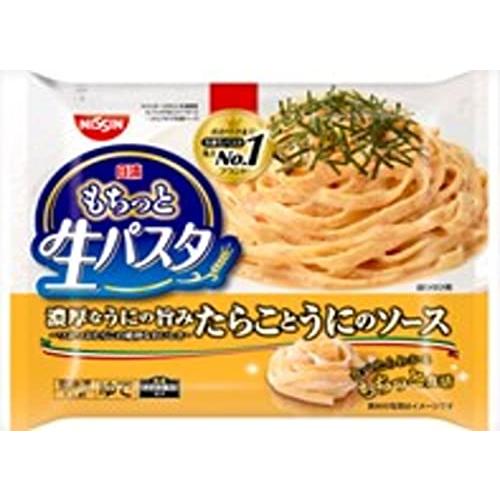 「冷凍」日清食品冷凍 日清もちっと生パスタ たらことうにのソース 272g×4