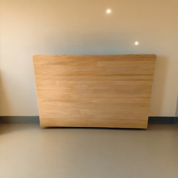 5尺雙人漫步月球實木床頭片/漂浮實木床頭片