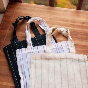 棉麻亞米購物袋_公平貿易