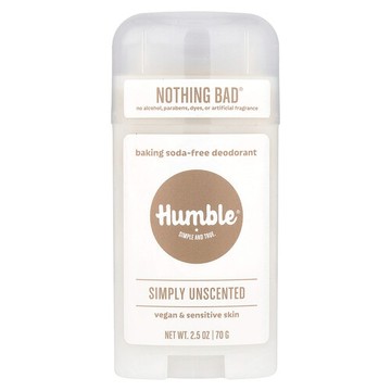 Humble Brands, 無小蘇打淨味劑，簡約無香型，2.5 盎司（70 克）