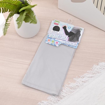 冰絲涼感露指加大袖套-灰50cm