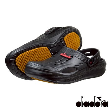 【Diadora】男段防滑二代洞洞鞋-黑 DA7617230