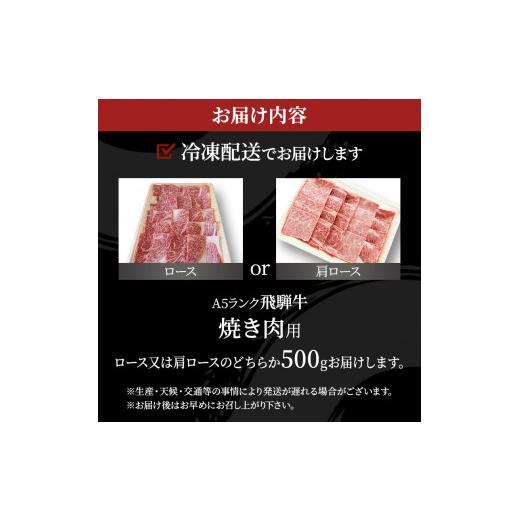 ふるさと納税 岐阜県 池田町 牛肉 飛騨牛 焼き肉 セット ロース 又は 肩ロース 500ｇ 黒毛和牛 Ａ5 美味しい お肉 牛 肉 和牛 焼肉 BBQ バーベキュー 【岐阜県…