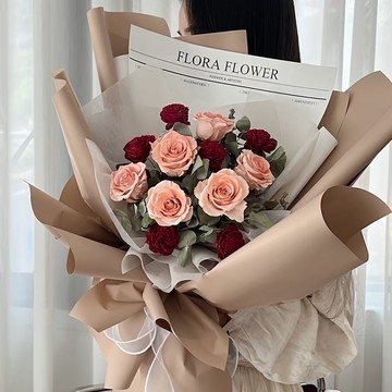 情人節花束【Flora Flower】永生花束- 半島花戀 永生花 乾燥花 生日 情人節 禮物