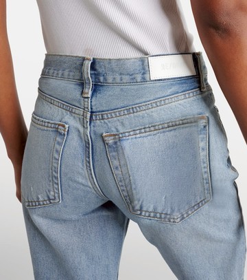 Re/Done Easy mid-rise straight jeans