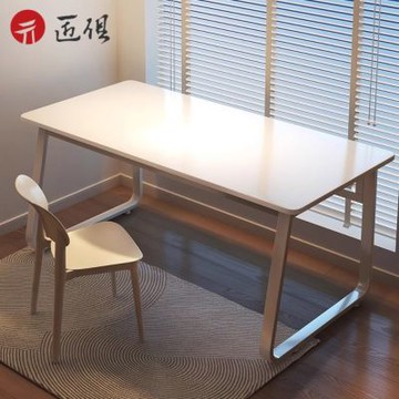 長方形工作臺電腦桌 15MM加厚桌面80x50x75CM 工作臺 長方形寫字桌 書桌 學習桌 辦公桌 電腦桌