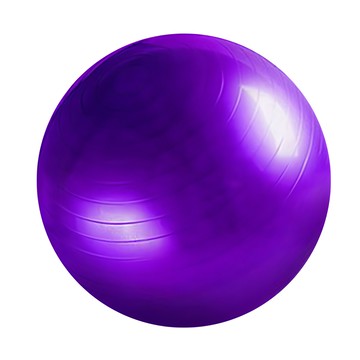 捷華 瑜珈球 厚度2mm 紫色 承重150kg  75cm