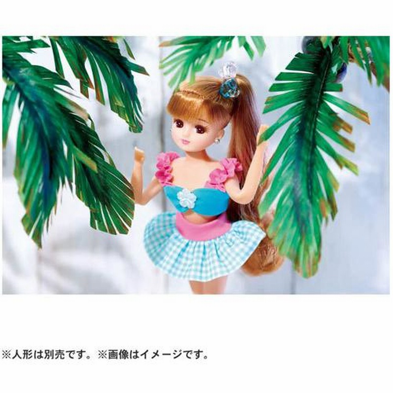 リカちゃん　ギンガムチェックワンピース　5点セット リカちゃん ギンガムチェックワンピース 5点セット
