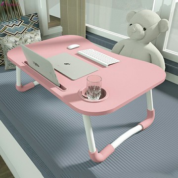 放床上小桌子筆記本電腦桌學習寫字書桌可折疊簡易懶人家用臥室坐