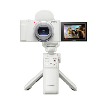 SONY ZV-1 II Vlog 數位相機 手持握把組合 白色 (公司貨 保固18+6個月)