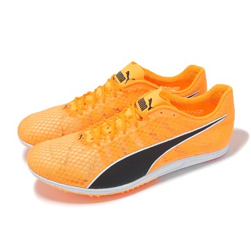 田徑釘鞋 evoSPEED Distance 11 男鞋 橘 黑 可拆釘 田徑 運動鞋 37796101
