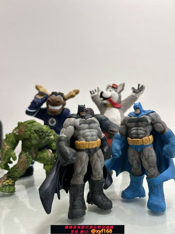 {保固一年 可打統編}麥克法蘭正版散貨沼澤怪貝恩蝙蝠俠4.5寸人偶手辦雕像模型