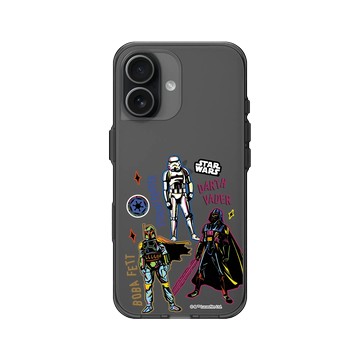 iPhone 17 Clear (相機按鈕) 酷墨灰 - 迪士尼-星際大戰 Star Wars - 星際大戰 – 黑暗勢力貼紙