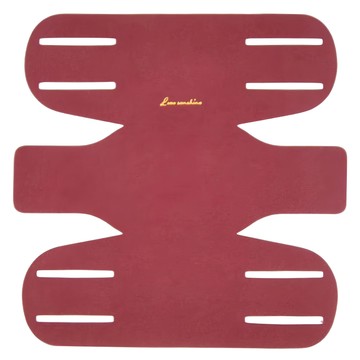 CHIFUN SENHUO 祈樂森活 立方摺疊皮革 385g  10 x 9 x 10cm  紅色